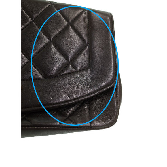 Chanel Diana Matelasse Chain Shoulder Bag Black - Picture 6 of 9